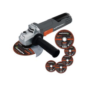 Esmeril 4 1/2'' 800w + 5 Disc Corte AA615/5/220plus Gladiator