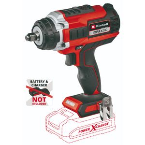 Llave de Impacto Inalámbrica 18V 0-2100 Min-1 400 Nm Toma 1/2'' IMPAXXO 18/400 Einhell